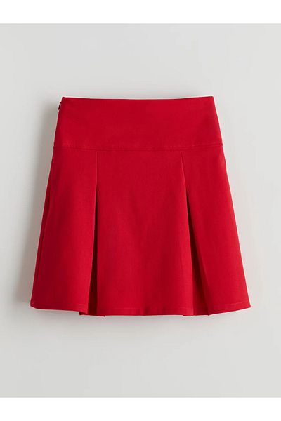 LC Waikiki Lcw Kids Red Bow Detailed Girls Skirt