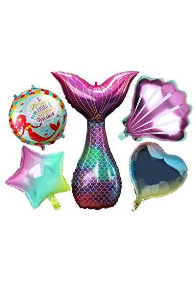 DÜVENCİ TİCARET Σετ 5 τεμαχίων ουράς γοργόνας