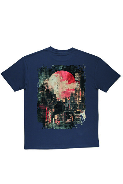 By Caspita Fashion Lenithra City ruksak Štampano unisex Oversize kroj dimljen...