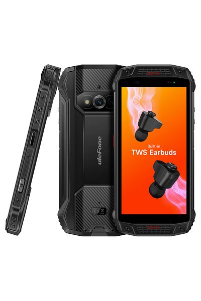 ULEFONE ARMOR 15 6GB RAM 128GB ROM 6600mAh Battary - Built in Tws Earbuds