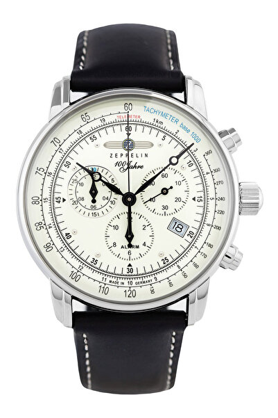 Zeppelin Ανδρικό ρολόι Zeppelin 8680-3, Quartz, 43mm, 5ATM