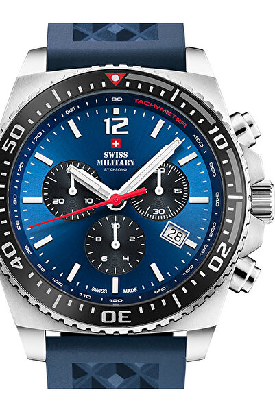 Swiss Military Ανδρικό ρολόι Swiss Military SM34093.06, Quartz, 45mm, 10ATM