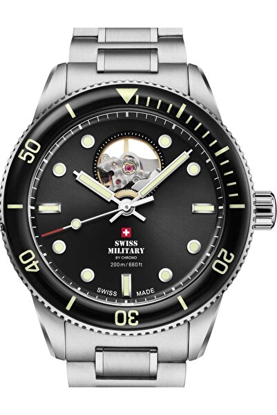 Swiss Military Mens Watch Swiss Military SMA34106.11, Automatic, 42mm, 20ATM