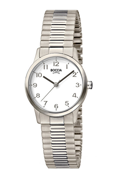 Boccia Γυναικείο ρολόι Boccia 3318-01, Quartz, 27mm, 5ATM