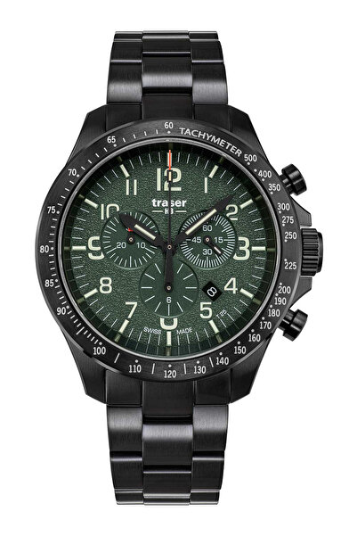 Traser H3 Ανδρικό ρολόι Traser H3 109464, Quartz, 46mm, 10ATM