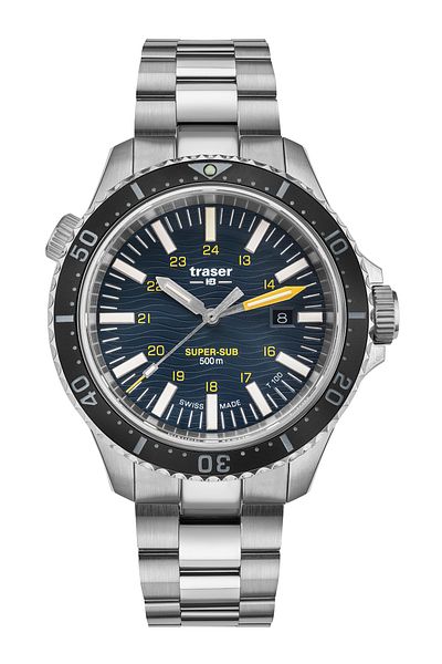 Traser H3 109370 P67 T100 SuperSub Blue Special Set 46mm 50ATM