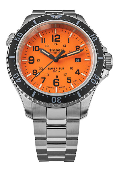 Traser H3 Ανδρικό ρολόι Traser H3 109381, Quartz, 46mm, 50ATM