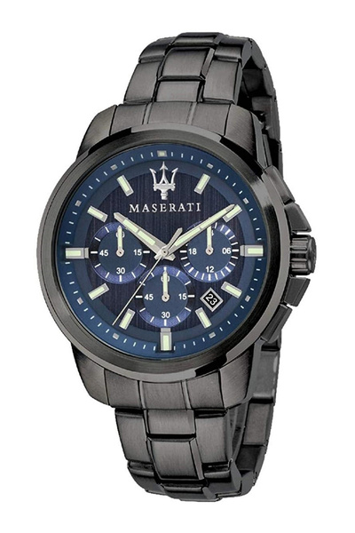 Maserati Mens Watch R8873621005, Quartz, 44mm, 5ATM