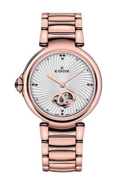 Edox Ceas de damă 85025-37RM-AIR, Automat, 33mm, 5ATM