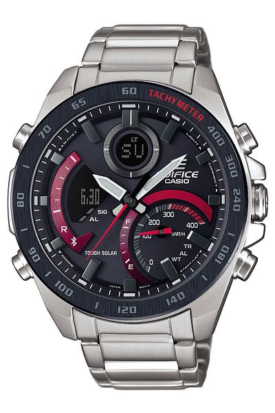 Casio ECB-900DB-1AER Edifice solar Mens Watch 46mm 10ATM