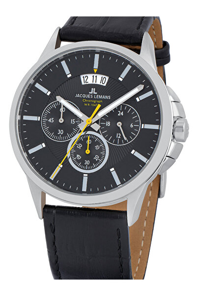 Jacques Lemans Ceas bărbătesc Jacques Lemans 1-1542A, Quartz, 42mm, 10ATM