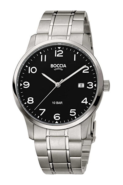 Boccia Мъжки часовник 3621-01, кварцов, 40 мм, 10 ATM