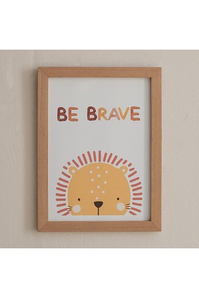 Home Box Forresta Lion Wall Frame 40x30 cm