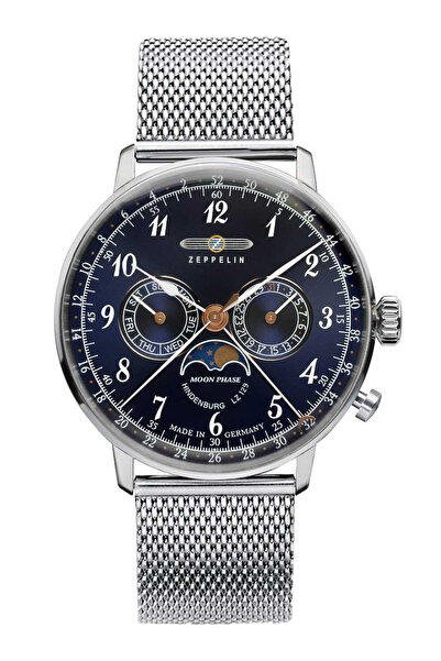 Zeppelin Ceas bărbătesc 7036M-3, cuarț, 40mm, 3ATM