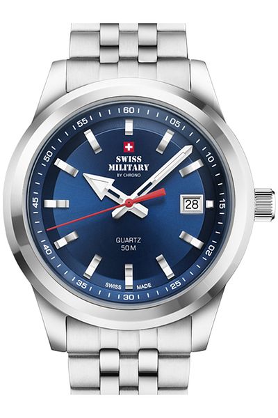 Swiss Military SM34094.03 Mens Watch 41mm 5ATM