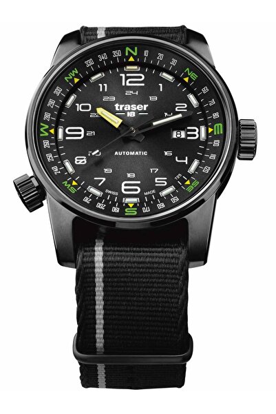 Traser H3 Ανδρικό ρολόι Traser H3 107718, Automatic, 46mm, 10ATM