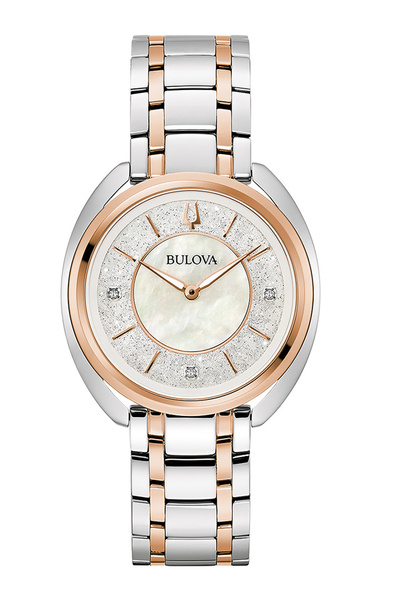 Bulova Γυναικείο ρολόι Bulova 98P219, Quartz, 35mm, 3ATM