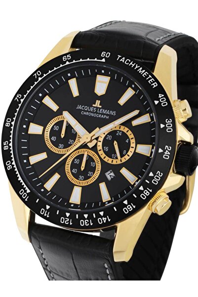 Jacques Lemans Ceas bărbătesc Jacques Lemans 1-2140D, Quartz, 48mm, 10ATM