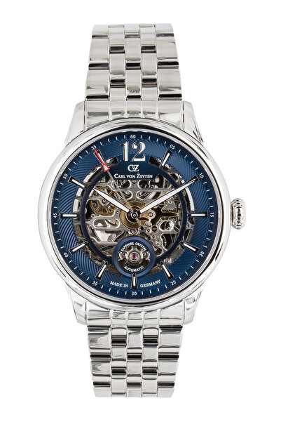 Carl Von Zeyten Ανδρικό ρολόι Carl Von Zeyten CVZ0080BLMS, Automatic, 43mm, 5ATM