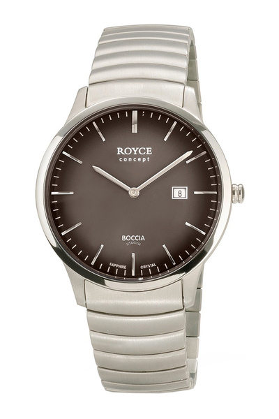 Boccia Mens Watch 3645-04, Quartz, 40mm, 3ATM