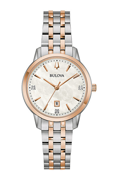 Bulova Γυναικείο ρολόι Bulova 98P213, Quartz, 31mm, 3ATM