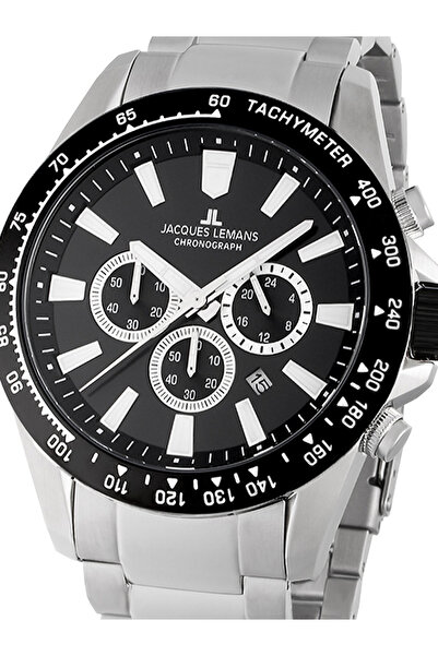 Jacques Lemans Ceas bărbătesc Jacques Lemans 1-2140E, Quartz, 48mm, 10ATM