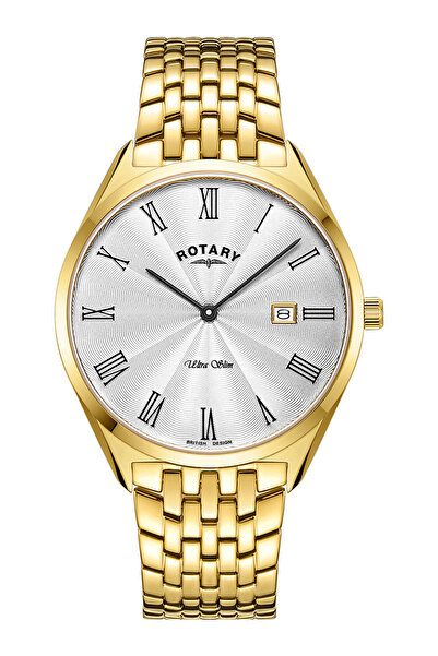 Rotary Mens Watch GB08013/01, Quartz, 38mm, 5ATM