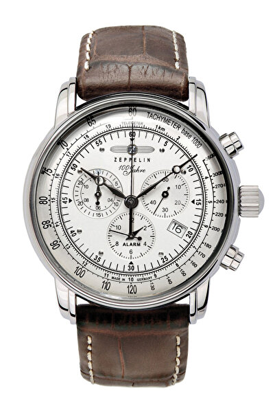 Zeppelin Ανδρικό ρολόι Zeppelin 7680-1, Quartz, 42mm, 10ATM