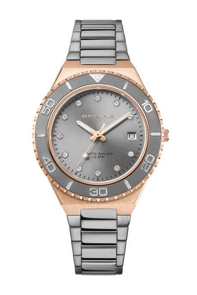 Bering Ceas de damă 18936-769, cuarț, 36mm, 10ATM