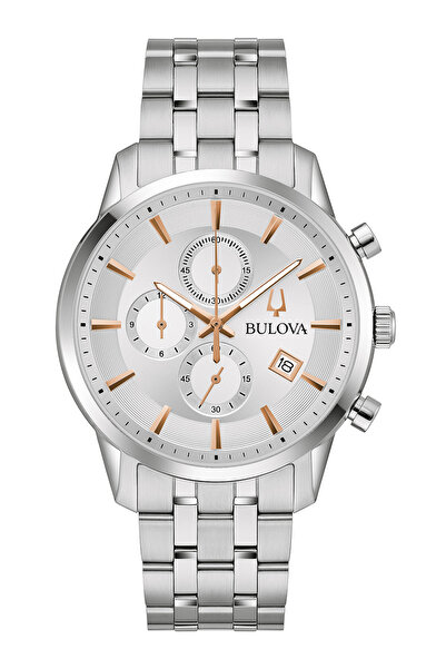 Bulova Ανδρικό ρολόι Bulova 96B411, Quartz, 41mm, 3ATM
