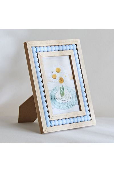 Home Box Playland Dots MDF Photo Frame 17x22x1.2 cm
