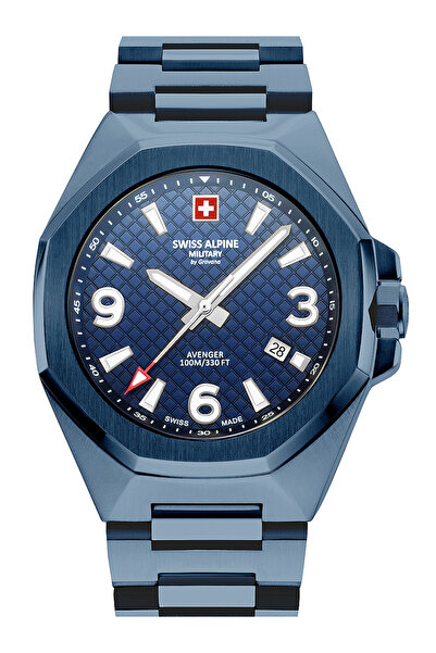 Swiss Alpine Military Ανδρικό ρολόι Swiss Military 7005.1195, Quartz, 42mm, 1...