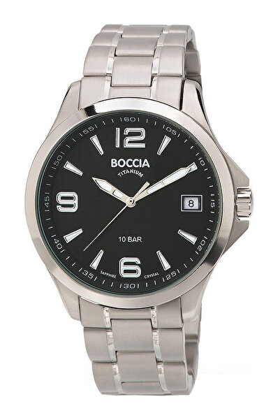 Boccia Ceas bărbătesc 3591-02, cuarț, 41mm, 10ATM