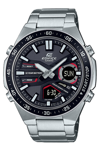 Casio Mens Watch EFV-C110D-1A4VEF, Quartz, 46mm, 10ATM