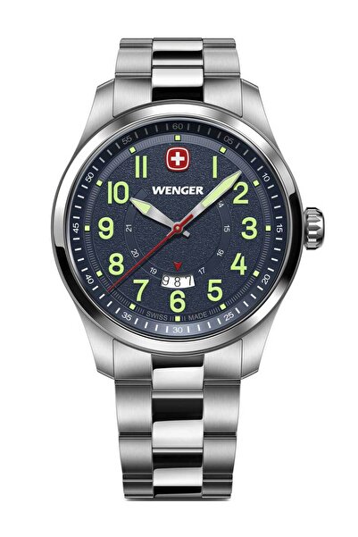 Wenger Ανδρικό ρολόι Wenger 01.0541.123, Quartz, 43mm, 10ATM