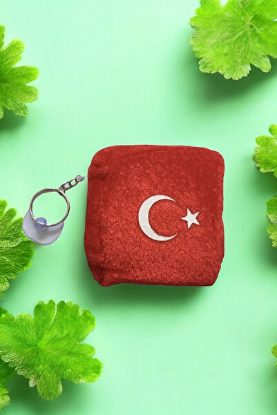 otopaspascım Moon Star Flag Cube Dice with Suction Cup Mirror Ornament - Cube...