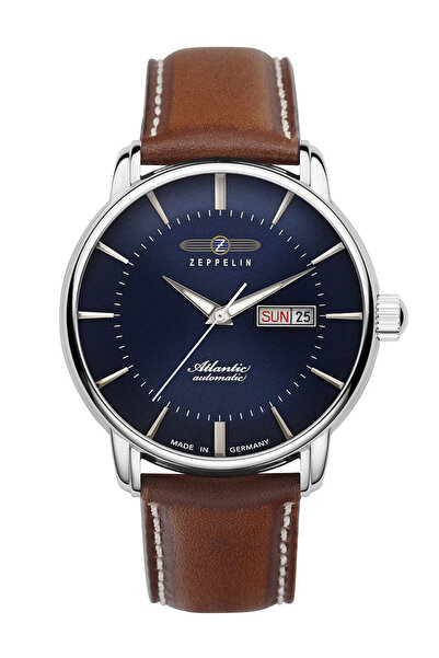 Zeppelin Ανδρικό Ρολόι Zeppelin 8466-3, Αυτόματο, 40mm, 5ATM