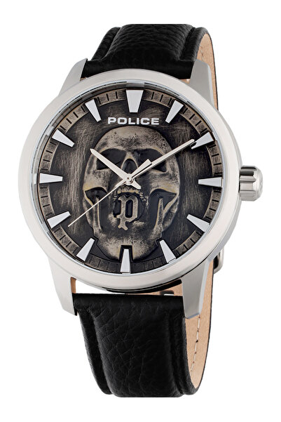 Police Ceas bărbătesc PEWJA0005501, cuarț, 44mm, 3ATM