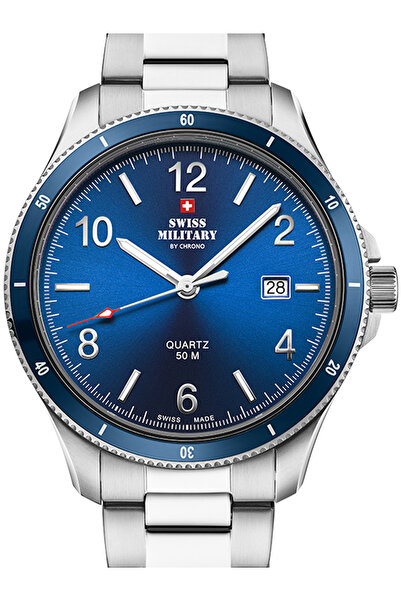 Swiss Military Ανδρικό ρολόι Swiss Military SM34096.03, Quartz, 42mm, 5ATM