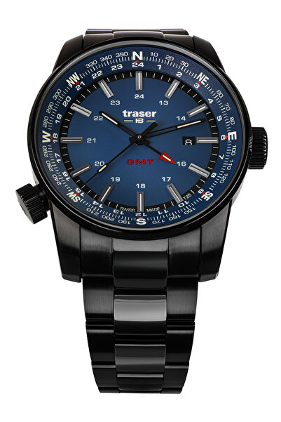 Traser H3 Ανδρικό ρολόι Traser H3 109524, Quartz, 46mm, 10ATM