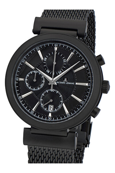 Jacques Lemans Ανδρικό ρολόι Jacques Lemans 1-1699E, Quartz, 45mm, 5ATM