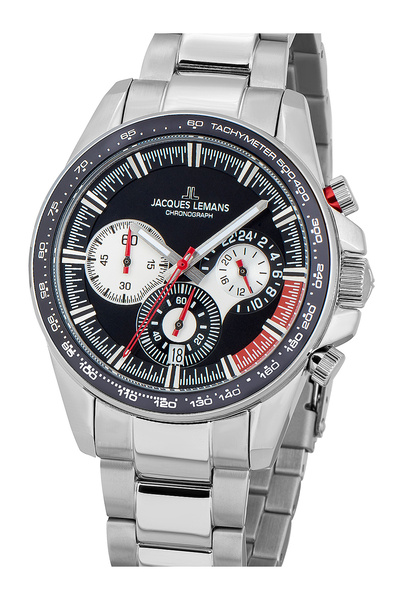 Jacques Lemans Ceas bărbătesc Jacques Lemans 1-2127E, cuarț, 40 mm, 10 ATM