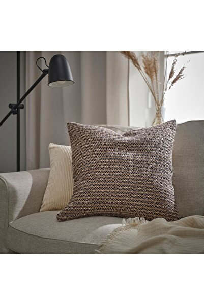 IKEA husă de pernă, gri-bej, 50x50 cm