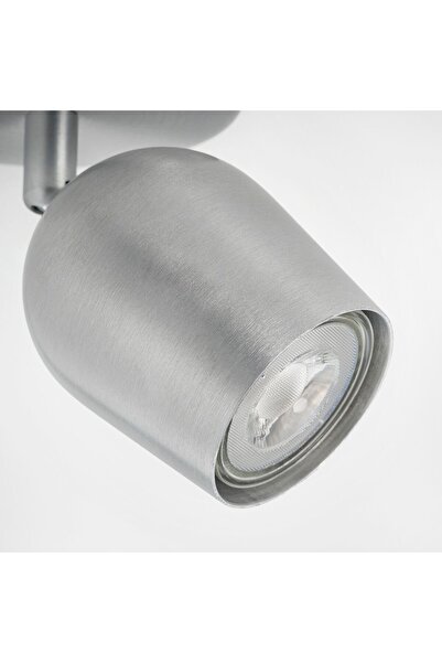 IKEA spot lamba, alüminyum rengi, 14 cm