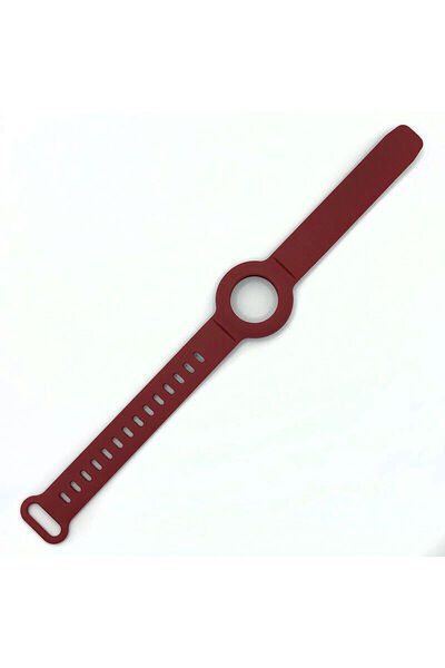 bbtech AirTag ile Uyumlu Esnek Silikon Bileklik/Kordon Çocuklar için Uygun