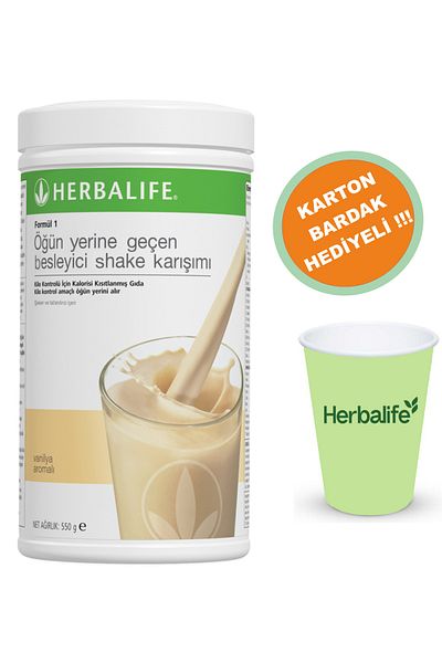 Nutrition Set1 Vanilla Flavored Shake Herbalife Vanilla Shake Food