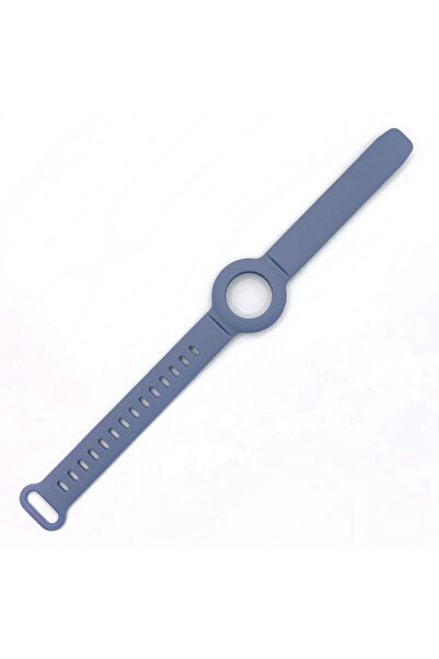 bbtech AirTag ile Uyumlu Esnek Silikon Bileklik/Kordon Çocuklar için Uygun