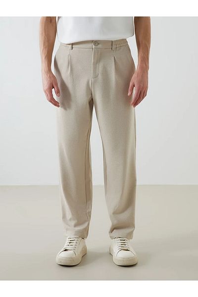 LC Waikiki Lcw Vision Beige Standard Fit Men's Trousers