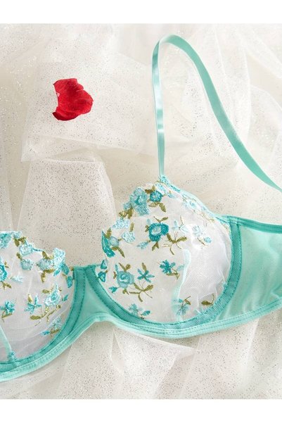 Tayse lingerie Underwire Brode Bra Set