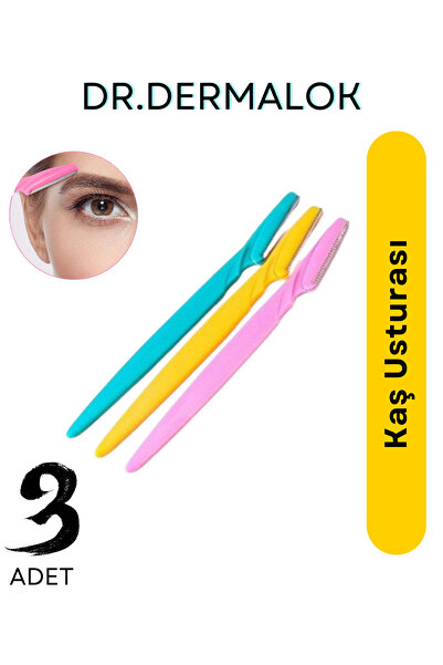 Dr.Dermalok 3'lü Kaş Usturası